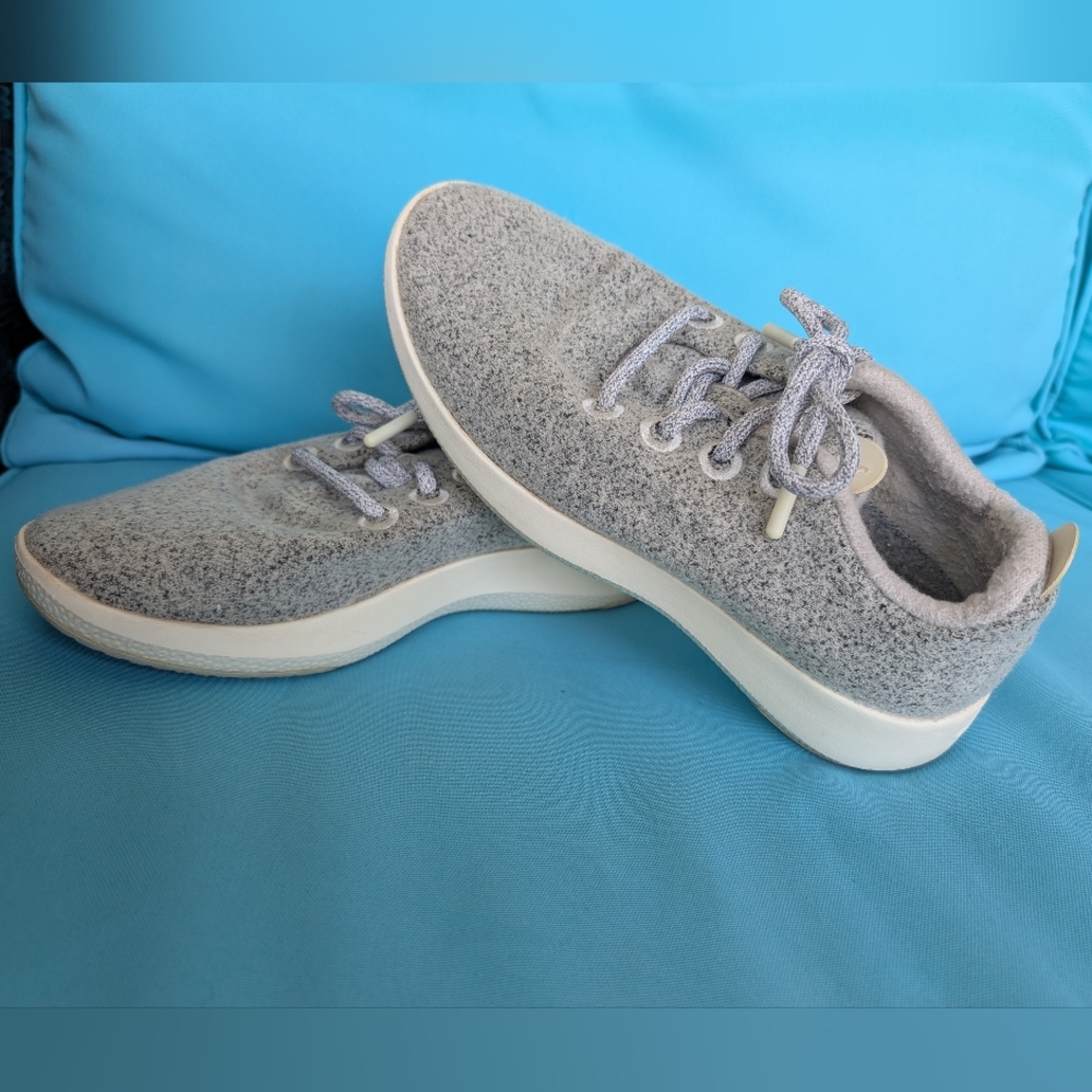 Allbirds Women's Wool Runners (Dapple Gray/Cream Sole) Size W8
